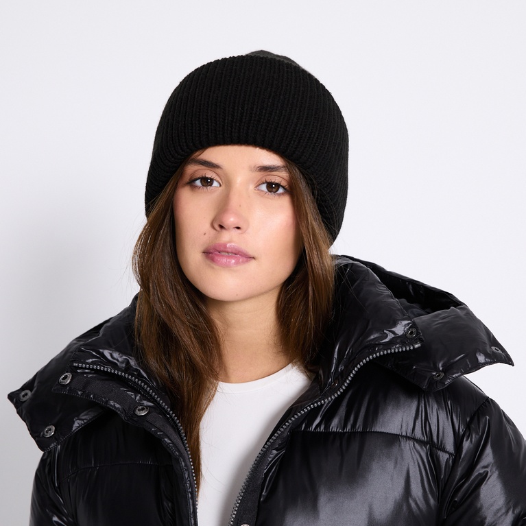 Rib-knit beanie "Bally"